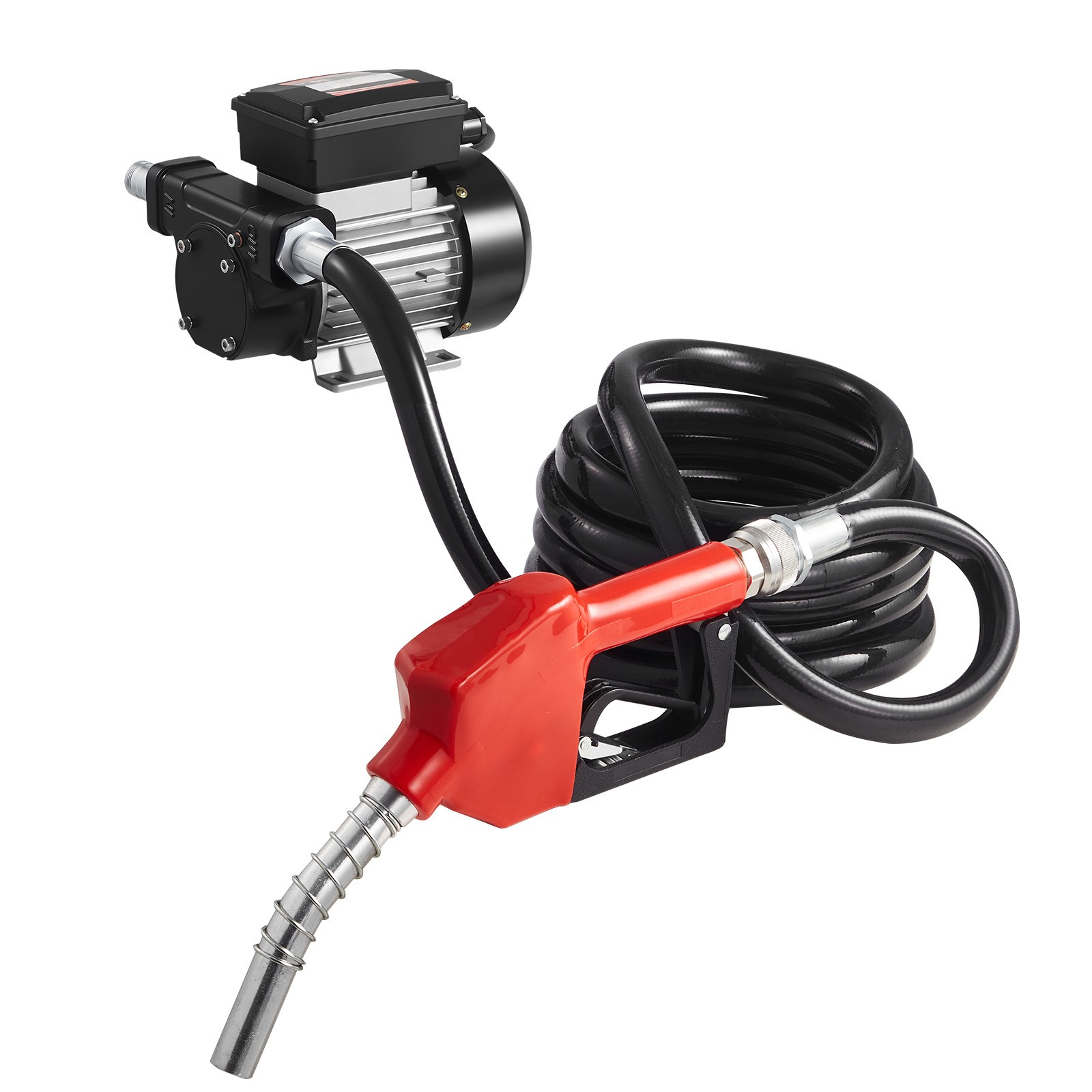 Uimoso Electric Fuel Transfer Pump 110V, 16 GPM, 60 L/min with Fuel Nozzle