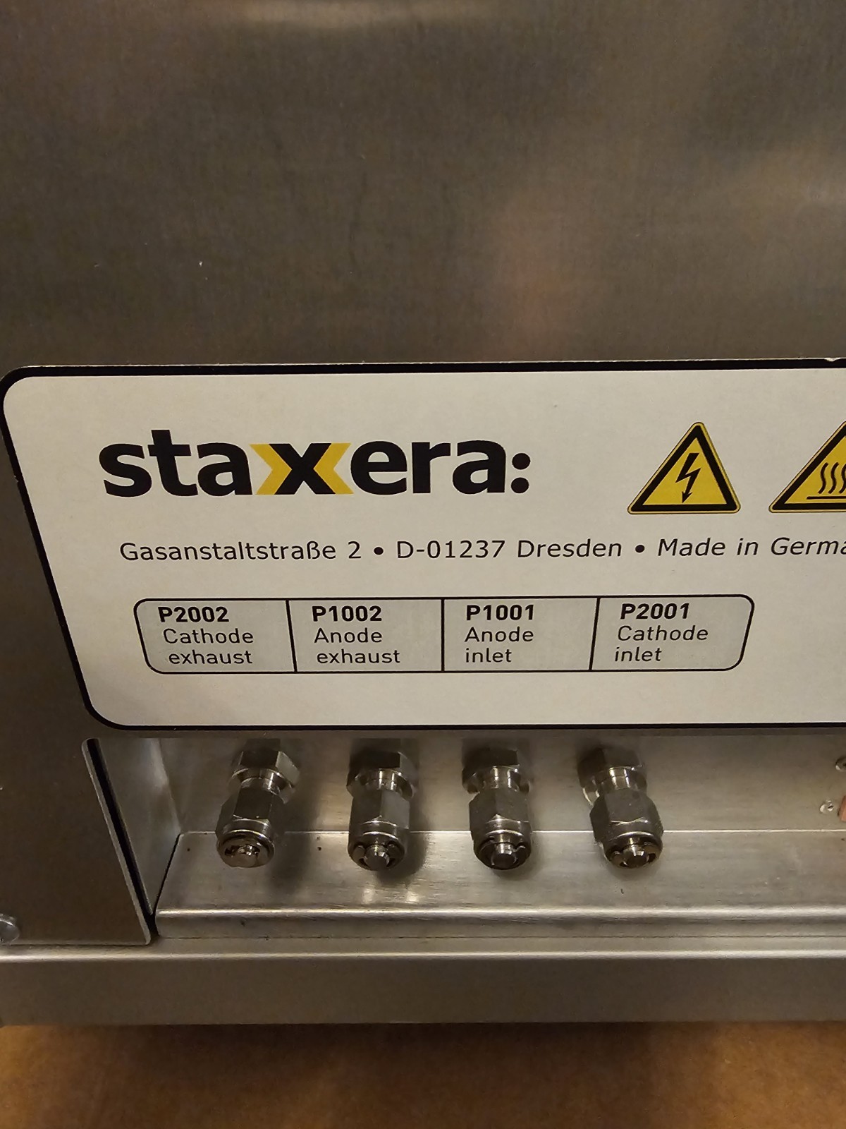 Staxera SOFC Integrated Stack Module 1.1kW Solid Oxide Fuel Cell 60 Cells Mk200
