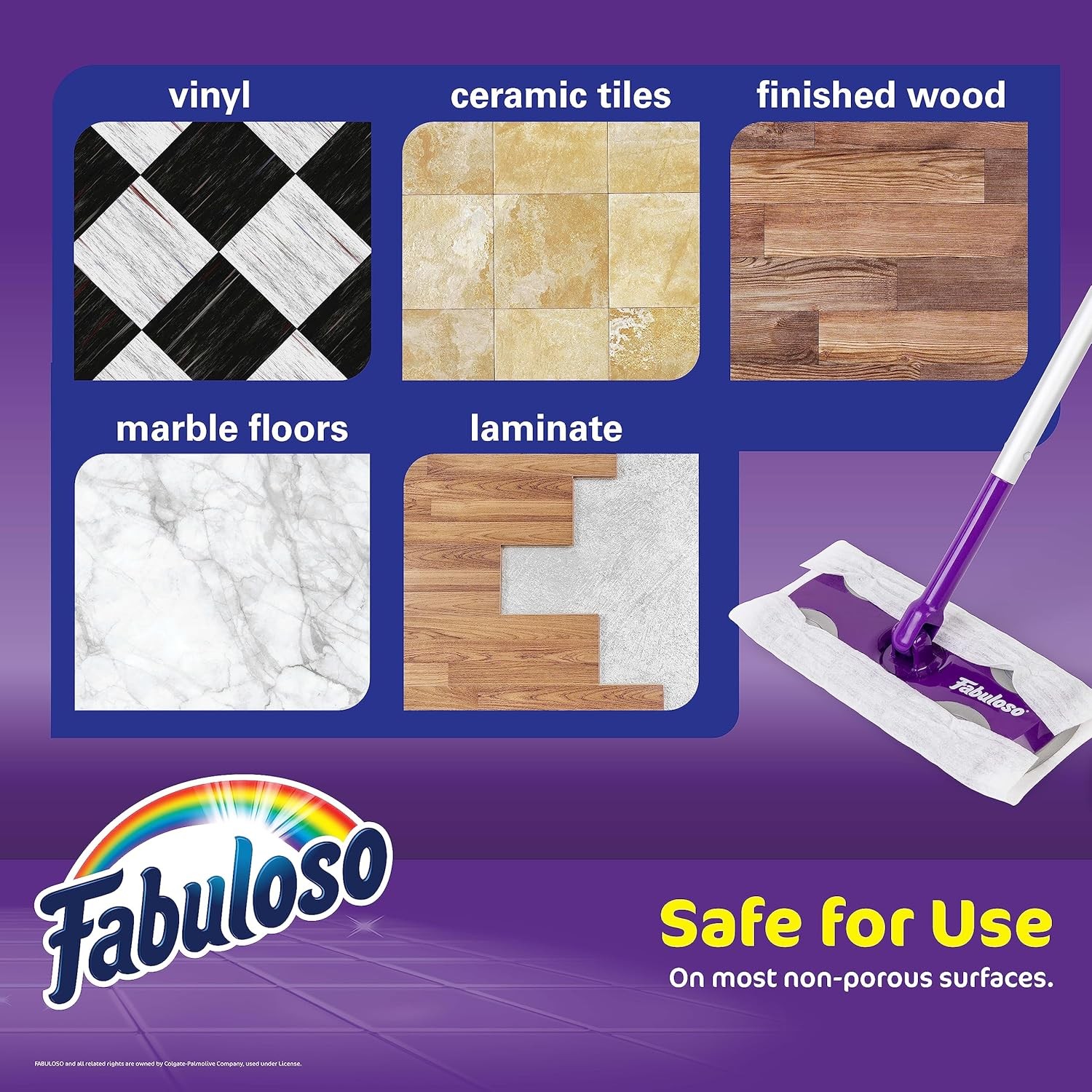 Fabuloso Dry and Wet Sweeper with Bonus 12 One Size,