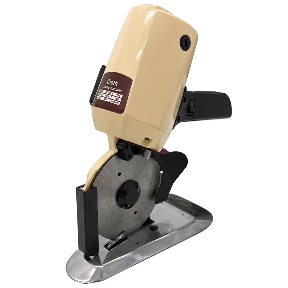 110mm 4.3″ Blade Electric Cloth Fabric Sew Cutter Machine Scissors Tool Work
