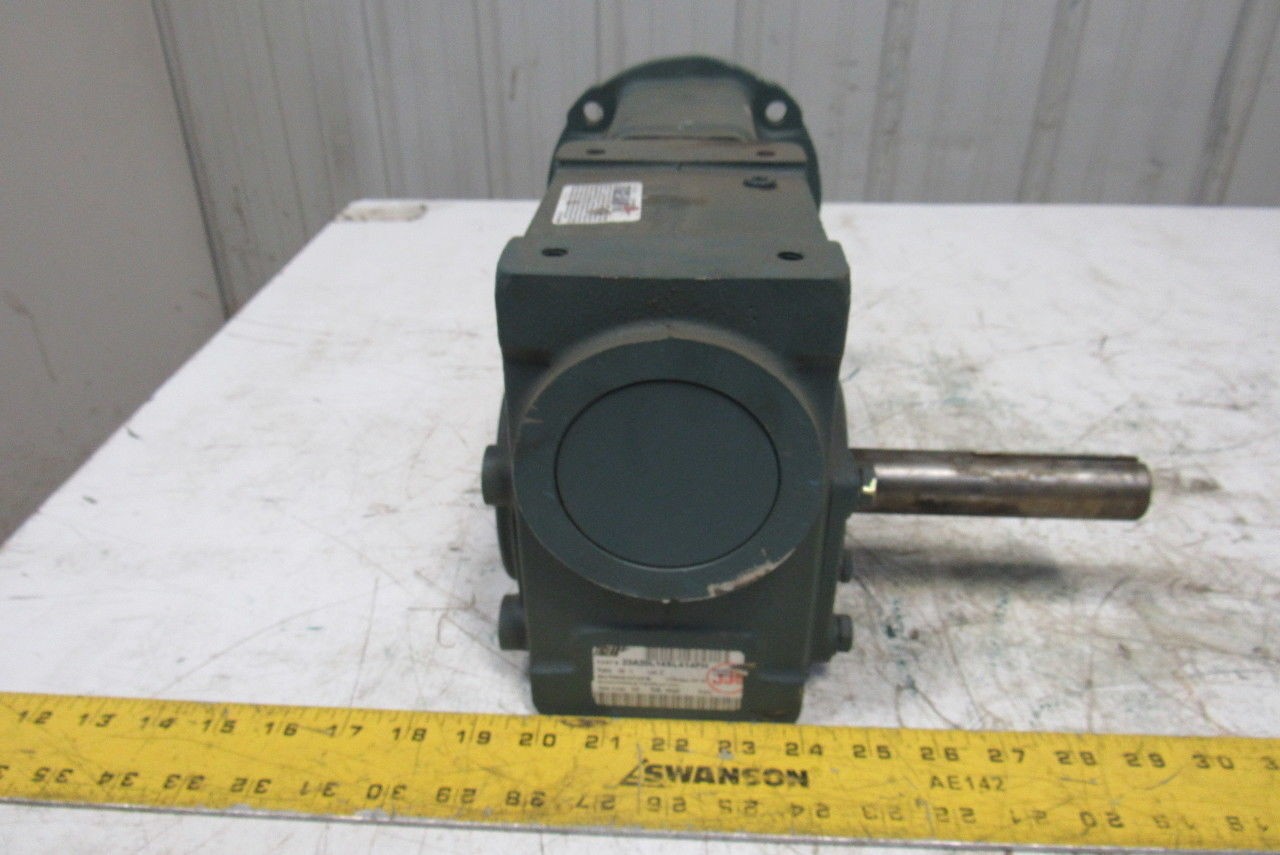 Dodge 23A20L14SL414FH 20:1 Ratio 1750RPM 2Hp Input 87.5RPM 5″ Shaft Gear Box