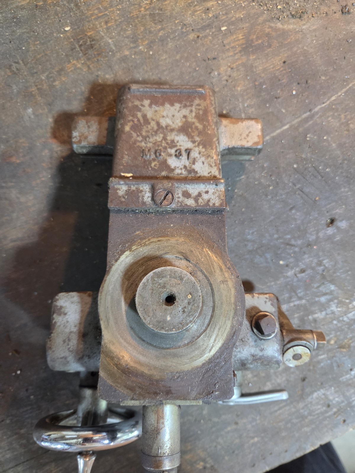 Atlas 618 Metal Lathe CARRIAGE ASSEMBLY M6-9 Has Damage See Details & Pics