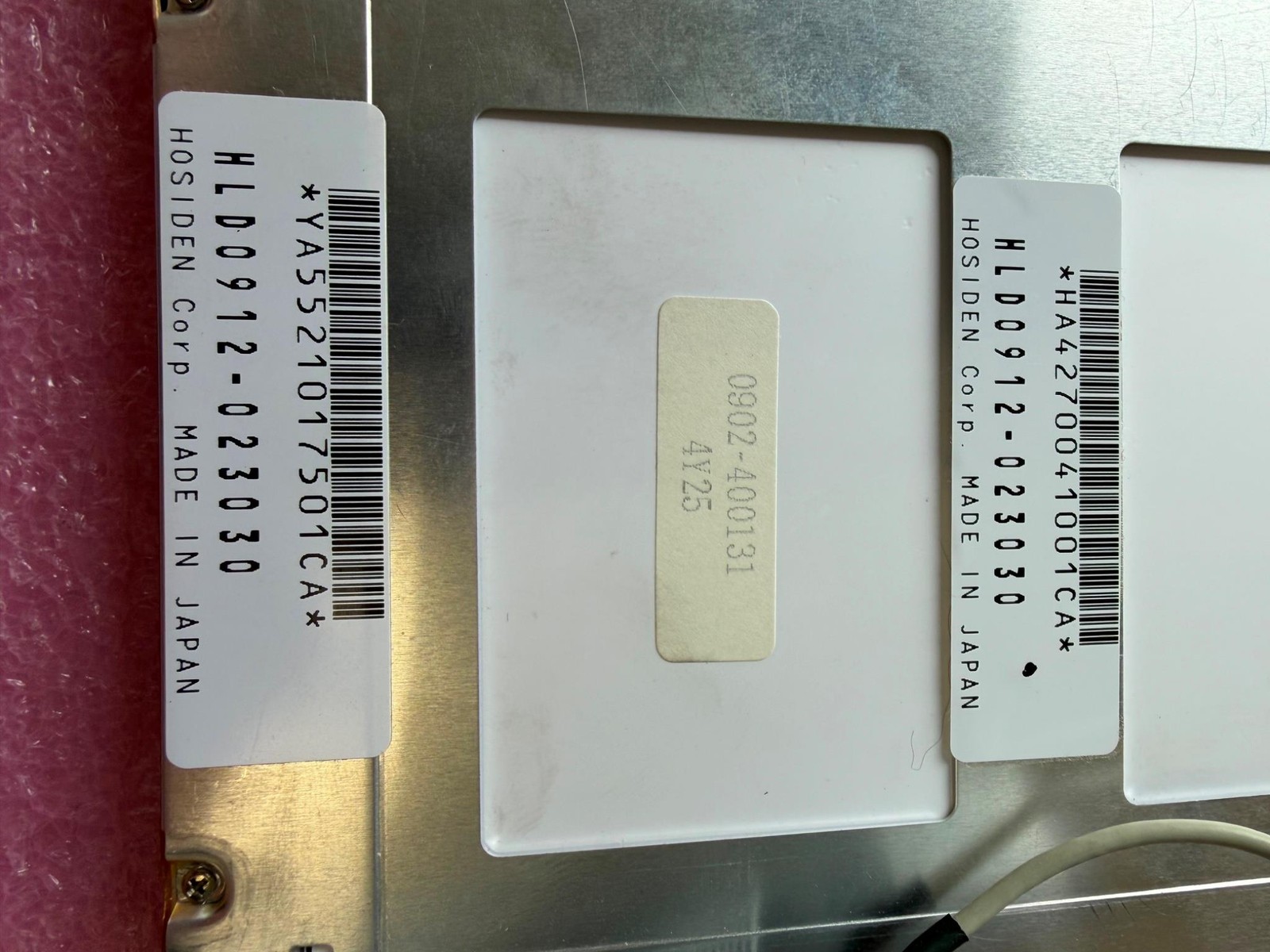 Hosiden Corp. 0912-023030 LCD Display with Rohde & Schwarz Cable