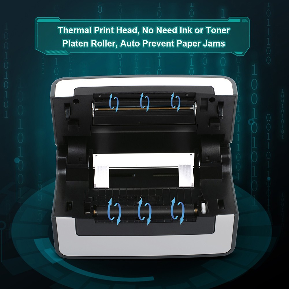 Thermal Shipping Label Printer 4″X6″ Address Label Maker for Shipping Lot +Label