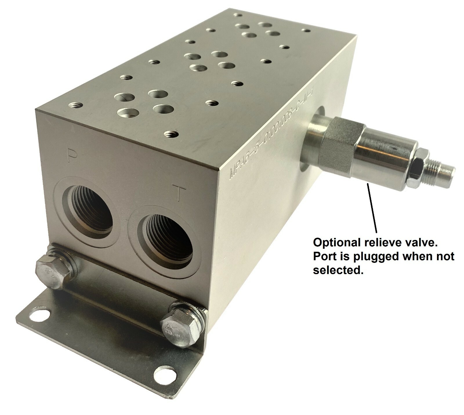 Hydraulic Valve Parallel Manifold Alum. D03 NG6 Cetop 3 pattern 1-5 Station MPA6