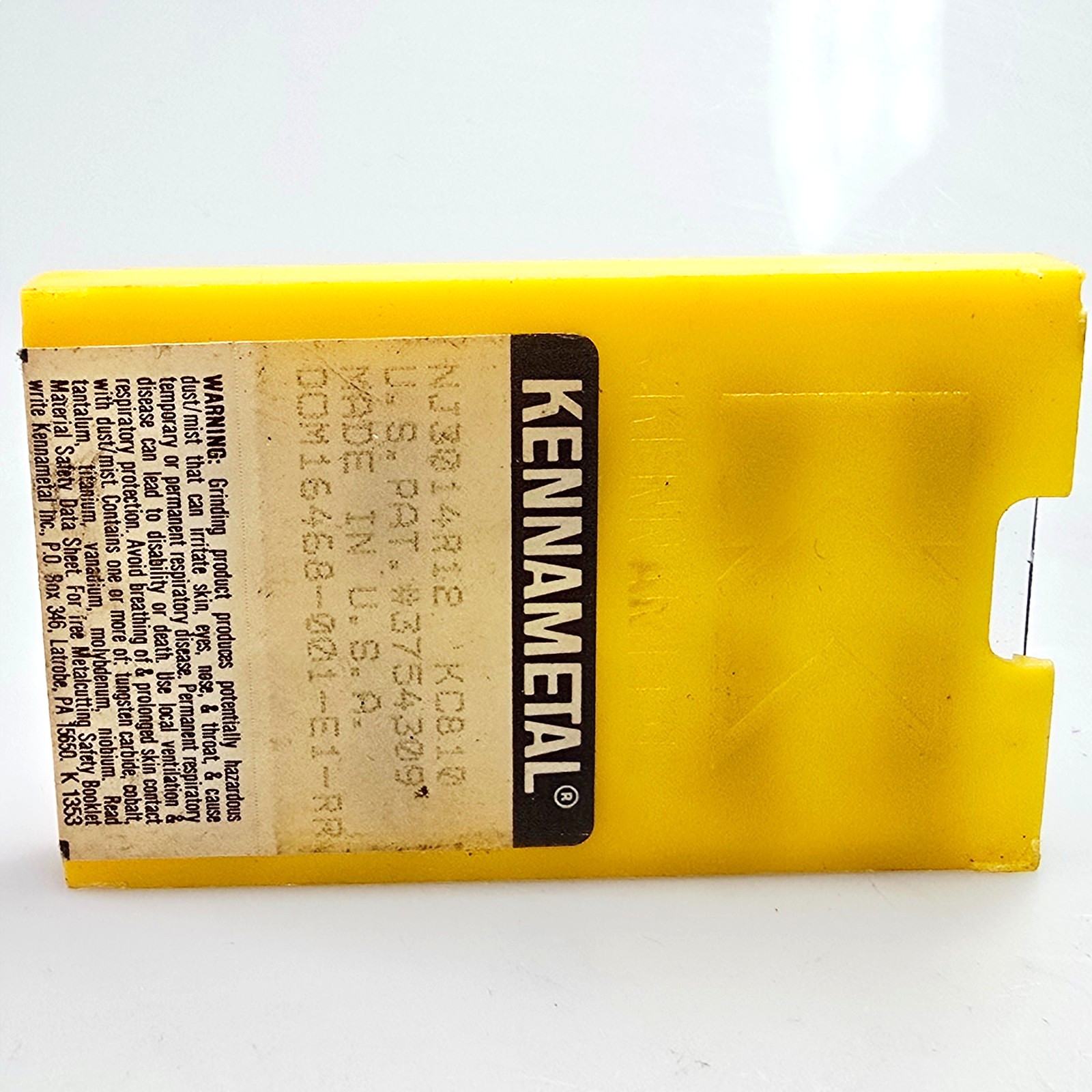 Kennametal NJ3014R12 KC810 Carbide Top Notch Threading Inserts (Box of 10)