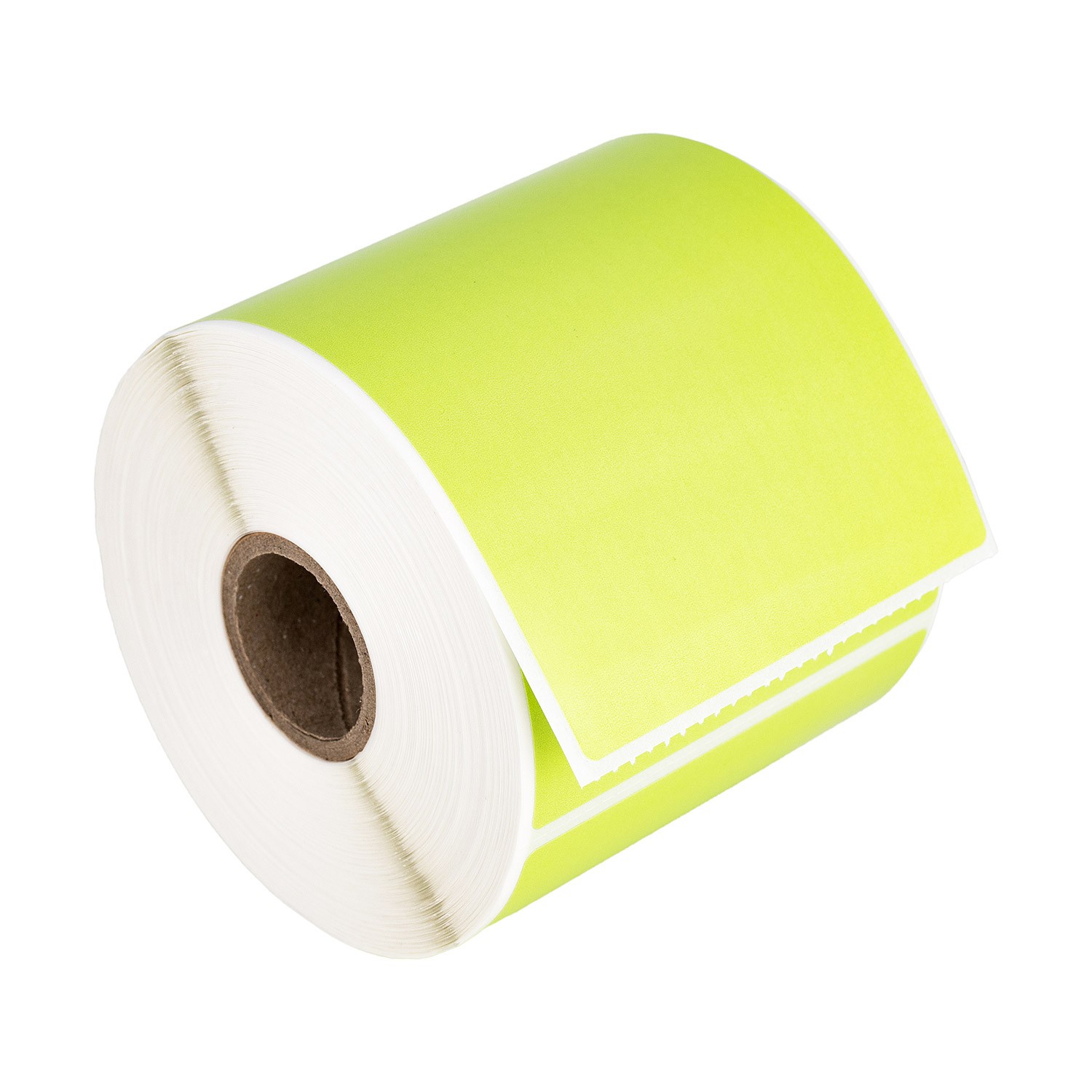 HOUSELABELS 3″x5″ Direct Thermal GREEN Labels, 1″ Core – 12 Rolls