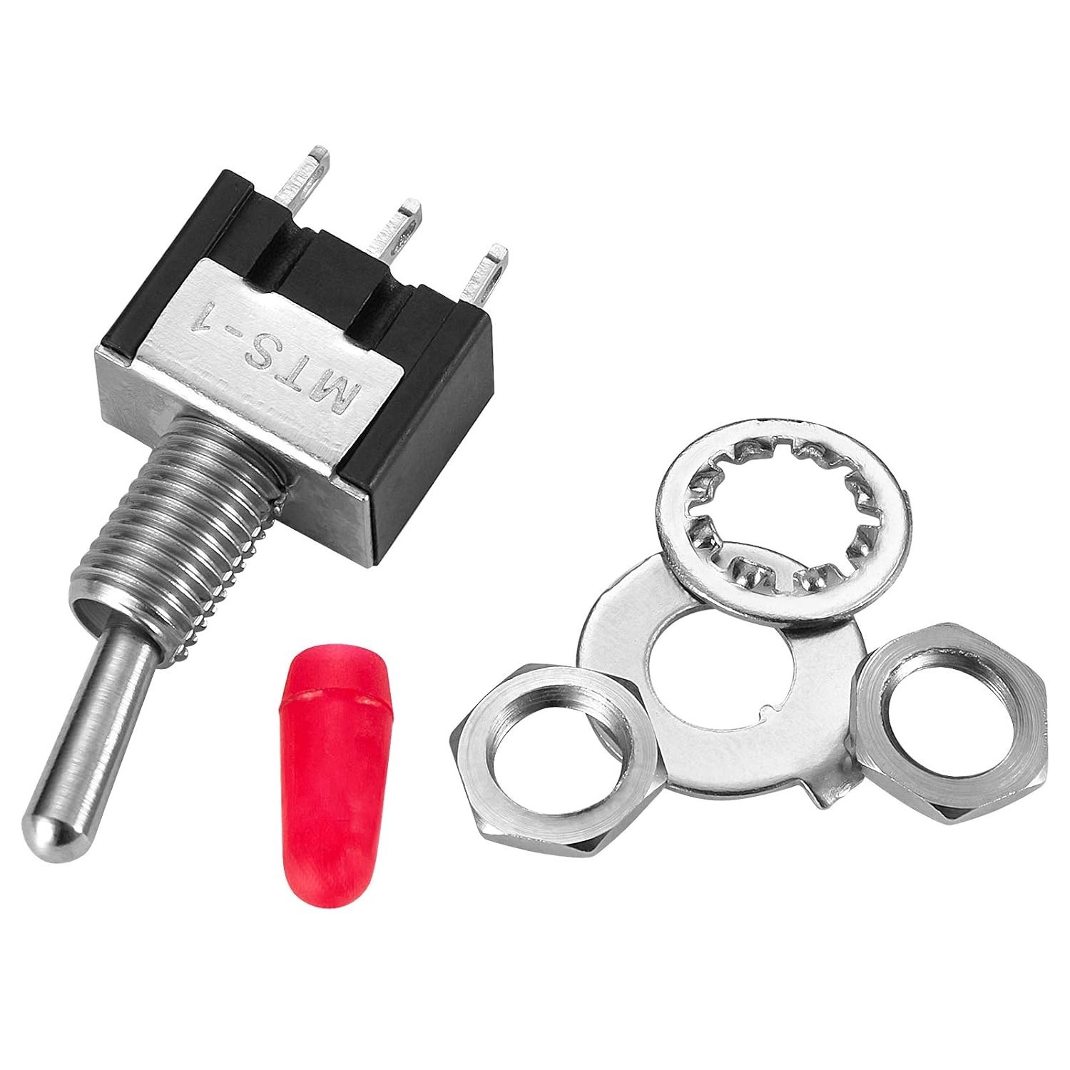 Toggle Switch,ON/Off SPST with Pre-soldered Wires,3v/5v/12v/24v/72v/110v/220v…