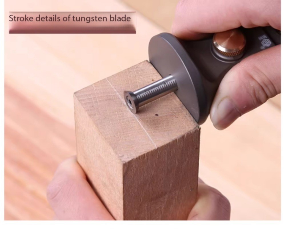 Dual-Purpose Straight and Curved Line Scribing Tool Parallel Line Drawing Tool