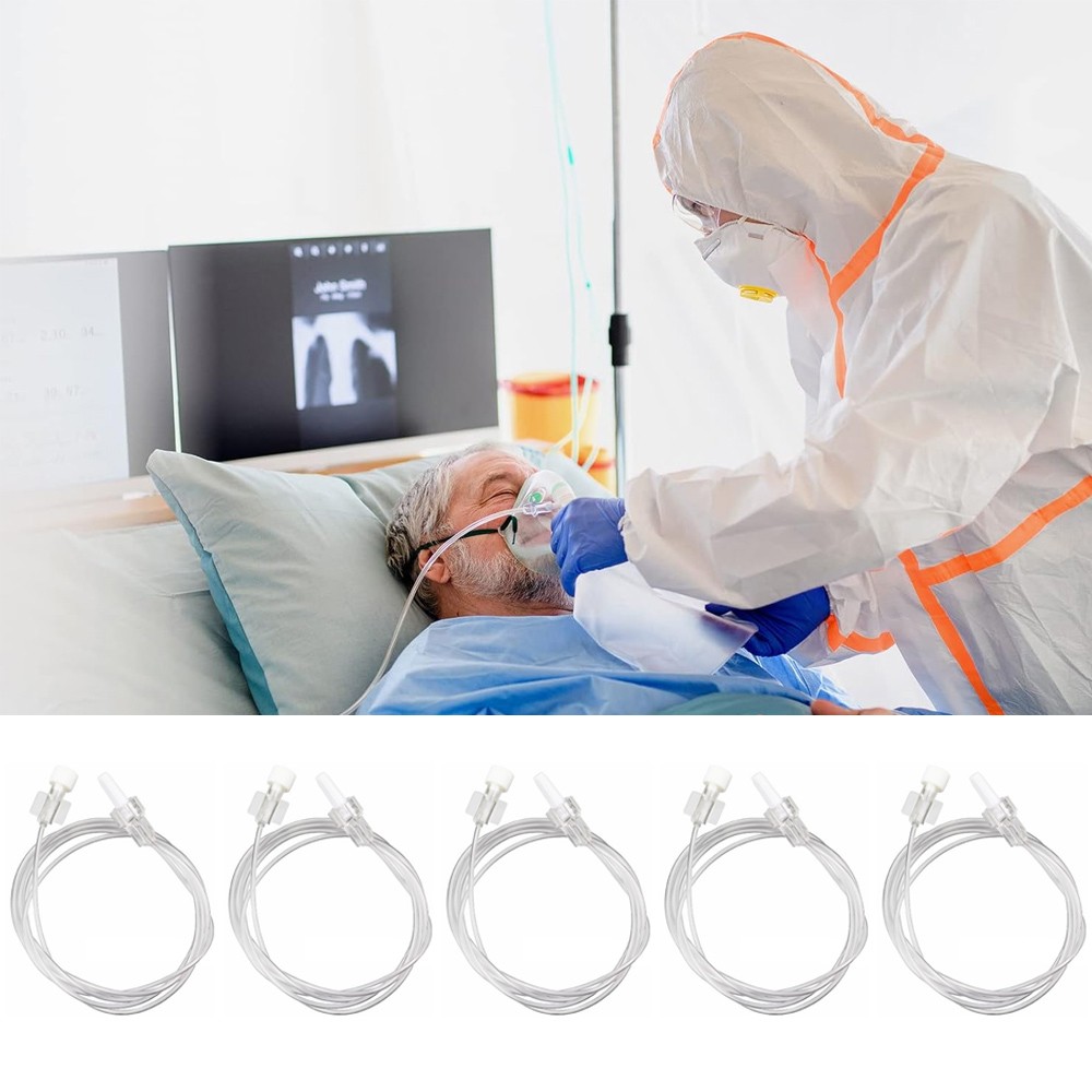 IV Infusion Extension Tube Sterile Extension Tubing Line 30cm 50cm 100cm 150cm