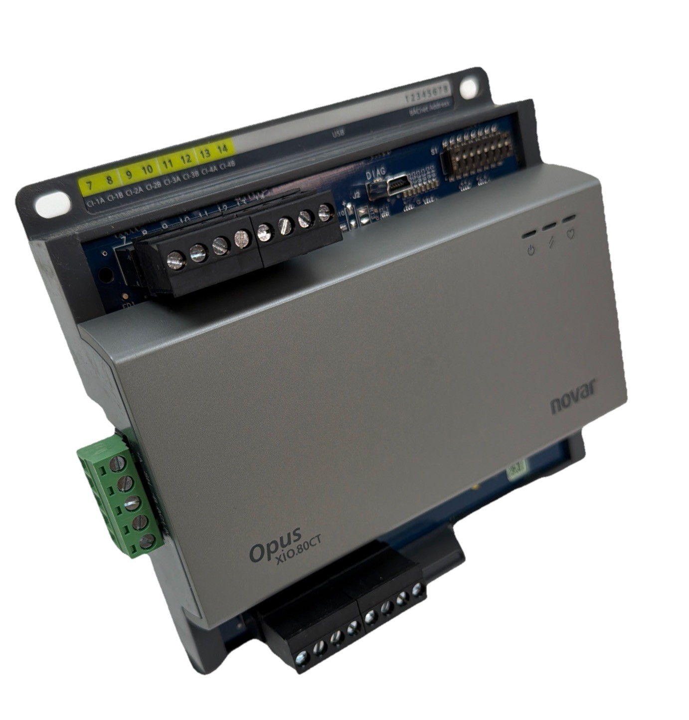 Honeywell NOVAR Opus XIO-8CTI-B Remote I/O Module with CT 22-28VAC 50/60Hz NEW