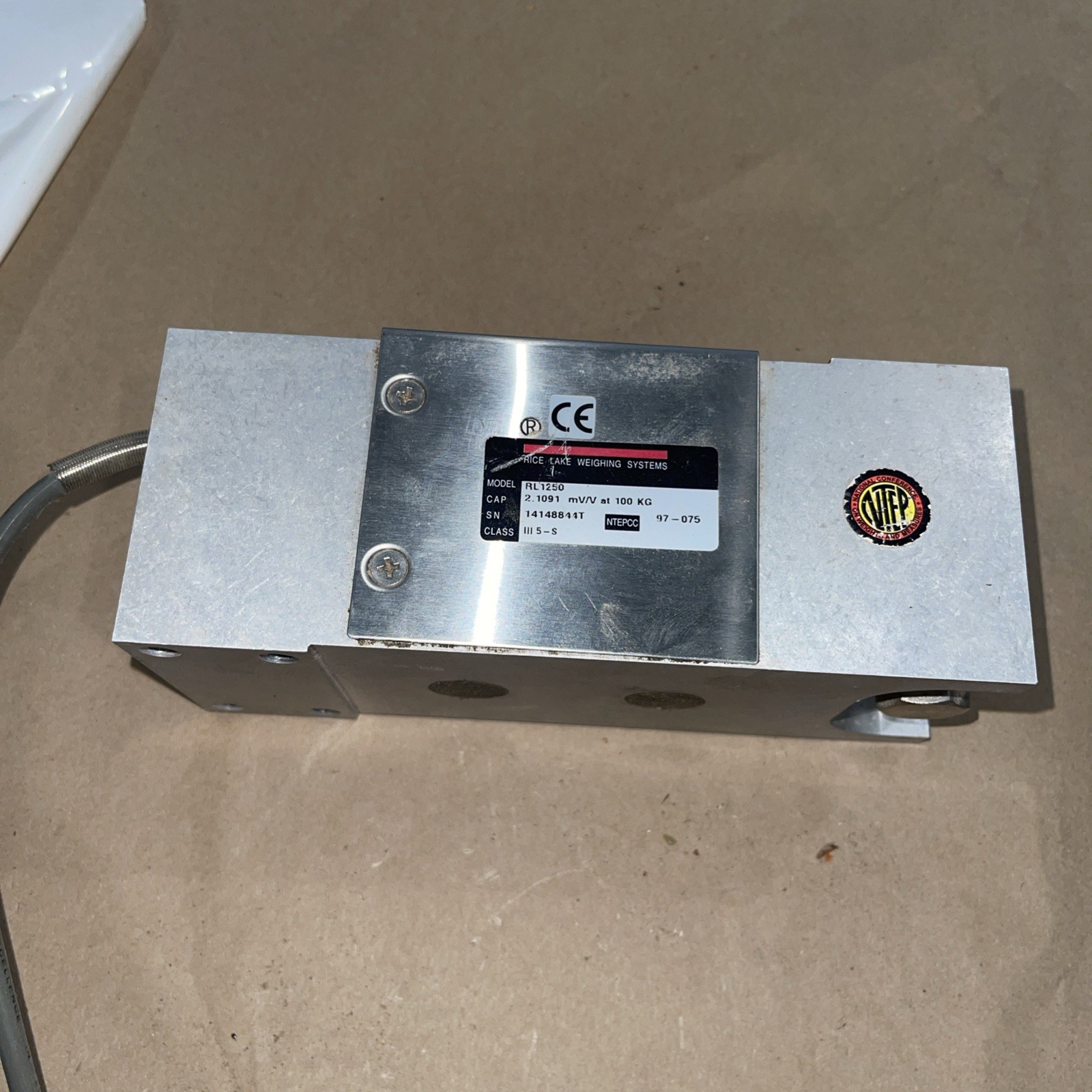 RICE LAKE RL 1250 LOAD CELL – USED