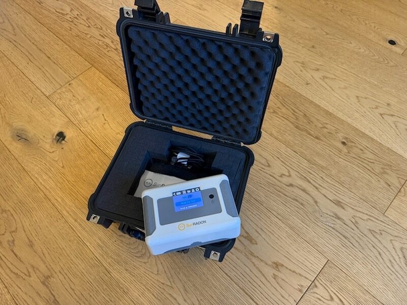 SunRadon 1028 XP machine, in great used condition, with hard case and charger