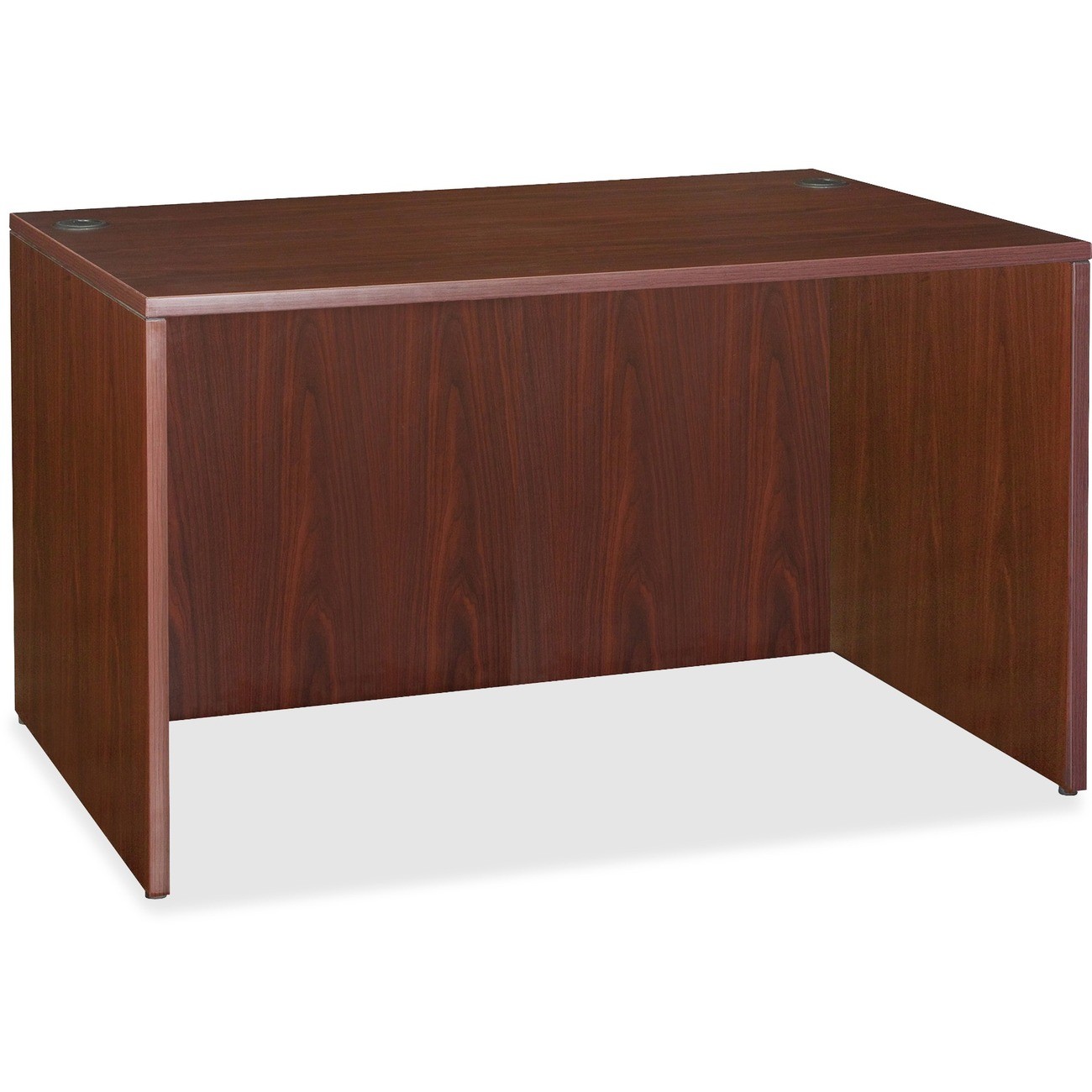 Lorell LLR69375 Essentials Desk 47.3″x23.6″ Mahogany
