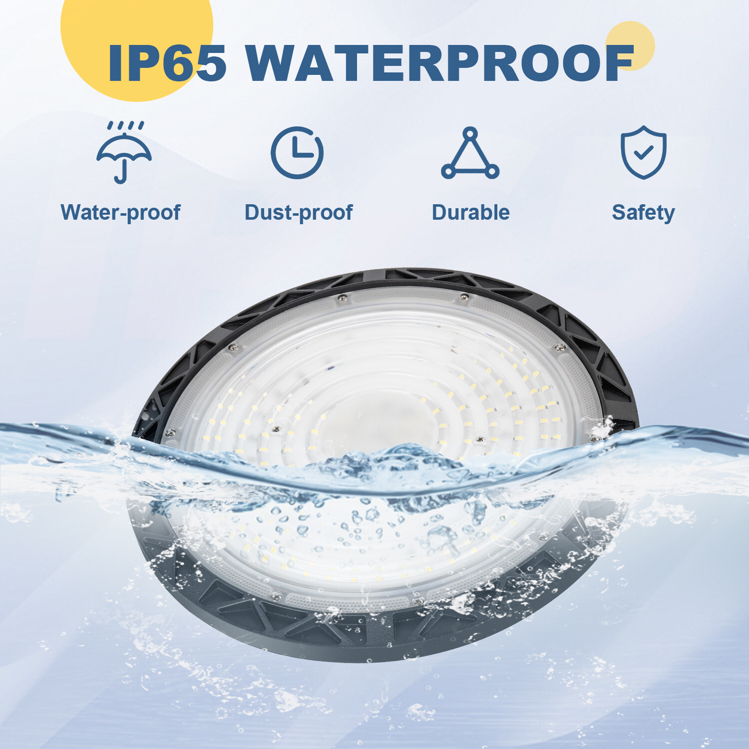 100W UFO Led High Bay Light Warehouse Factory Commercial Industrial Shop Light