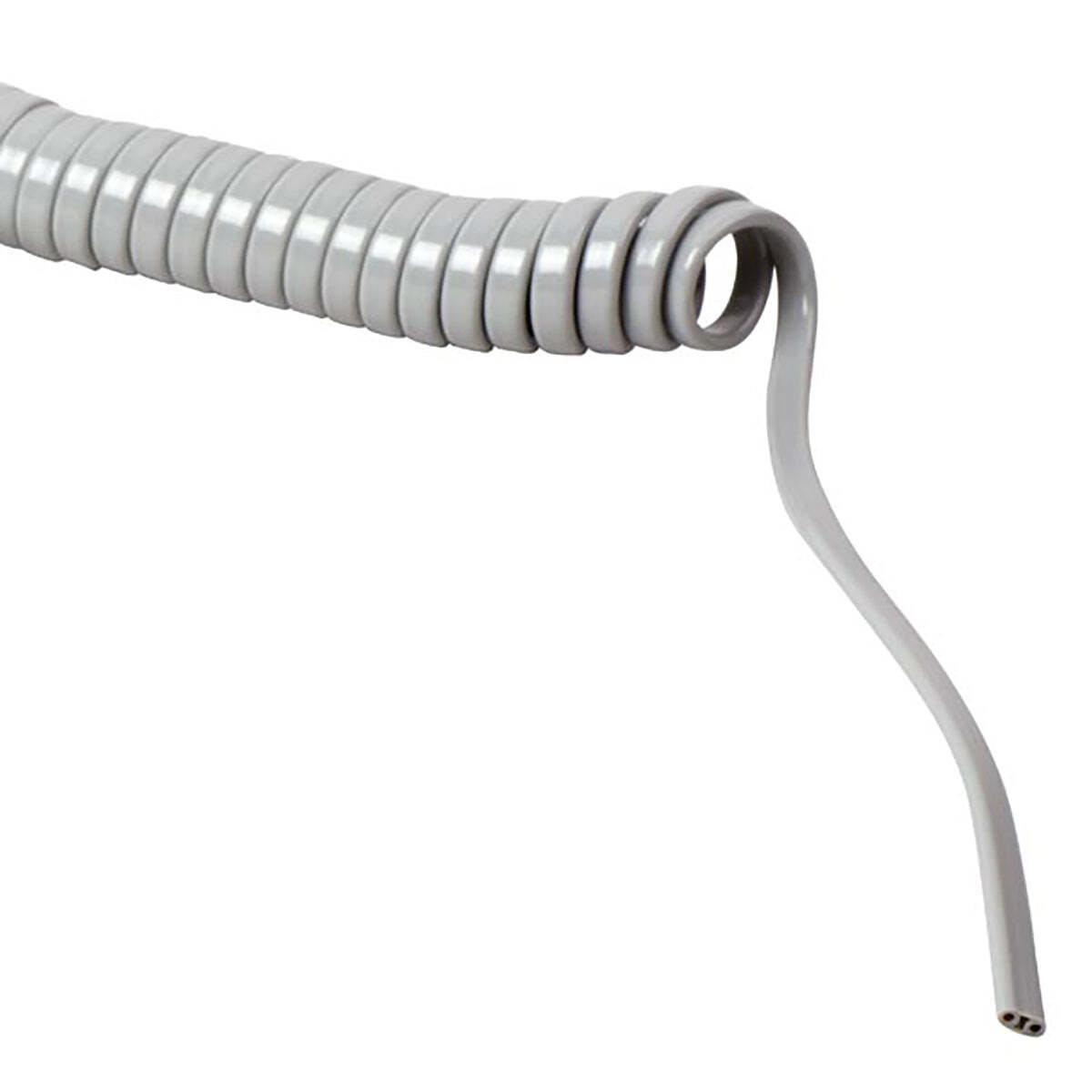 2 Hole Coiled Syringe Tubing (7′)