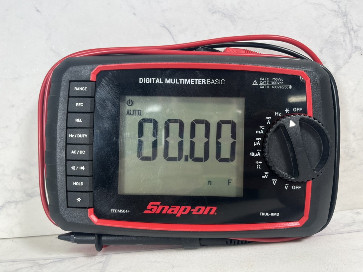SNAP-ON Basic Multimeter TRMS-Daylight | EEDM504F (A1G009632)