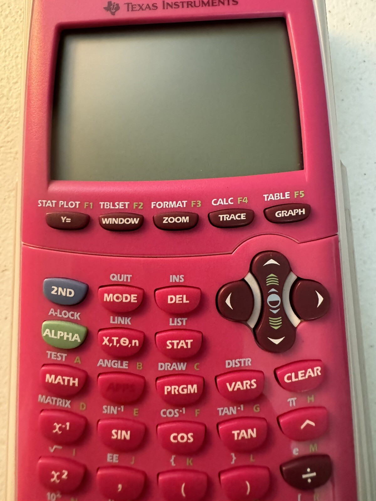 Texas Instruments TI-84 Plus C Silver Edition Graphing Calculator – Pink