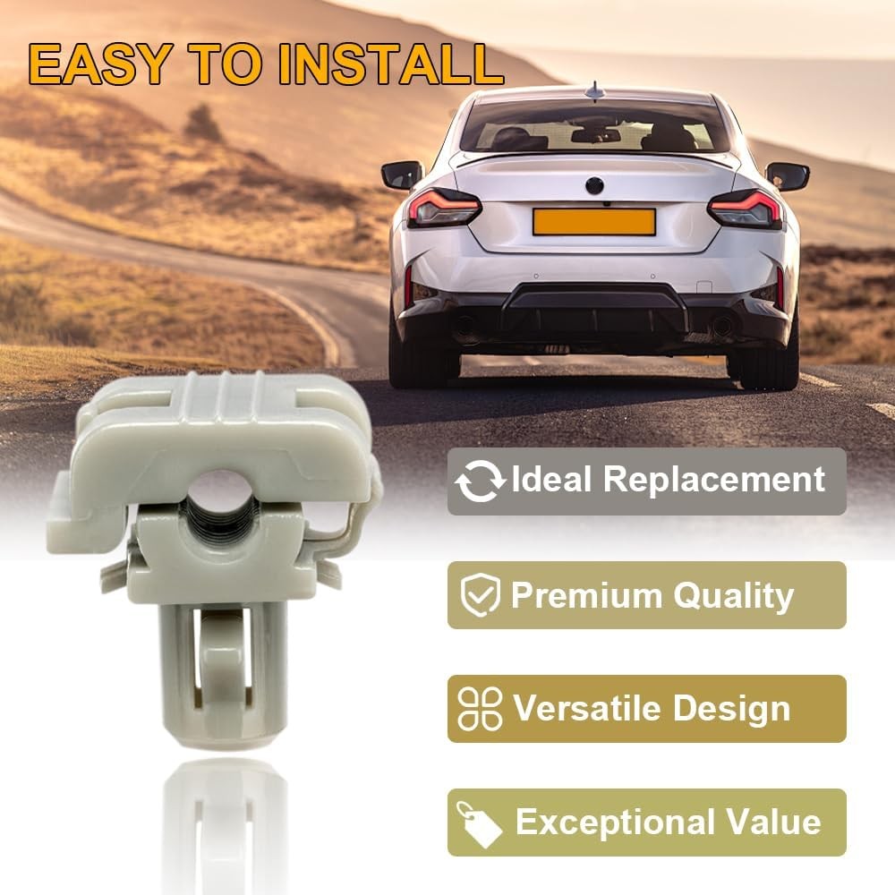 4PCS Tailgate Door Lock Rod Latch Clips, Compatible with Super Duty, Replaces #1