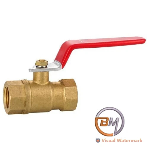 3/4″ 600WOG FNPT BRASS FULL PORT BALL VALVE PTFE SEALS