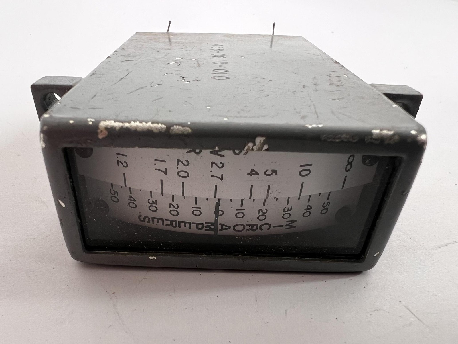 Vintage Analog SWR Microamperes Panel Meter Gauge 458-0815-010 AEM7349