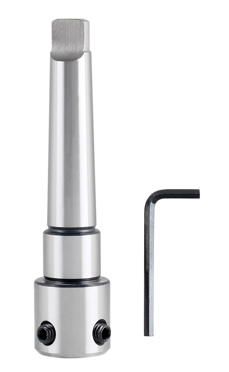 Accusize Industrial Tools Annular Cutter Arbor, MT3 To 3/4» Weldon Shank W/ Key