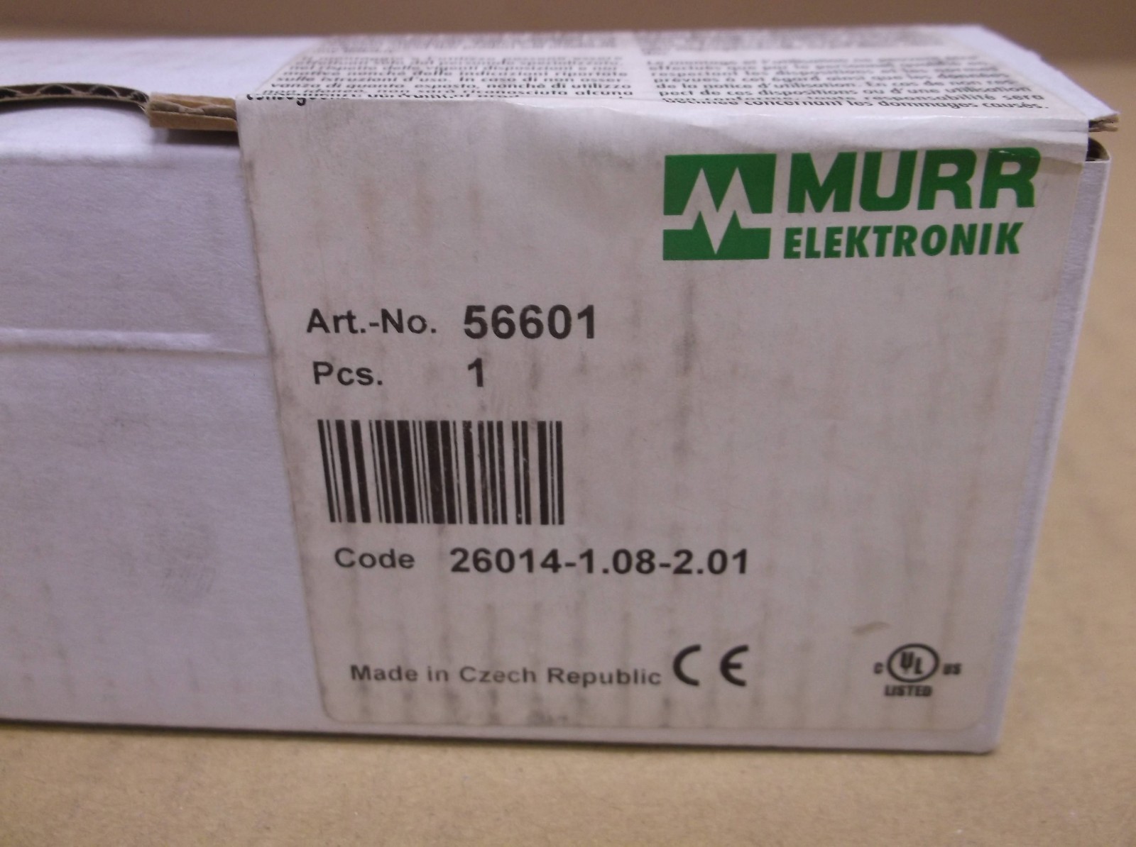 56601 Murr NEW In Box PLC I/O Terminal Block Cube67 DIO16 E 8xM12