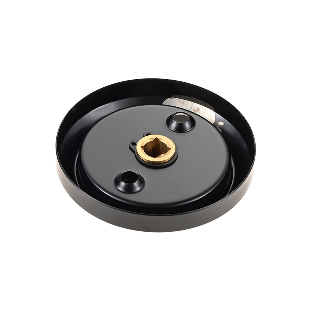 Flush Mount Low Profile Door Knob Stainless Steel Round Recessed Door Knob