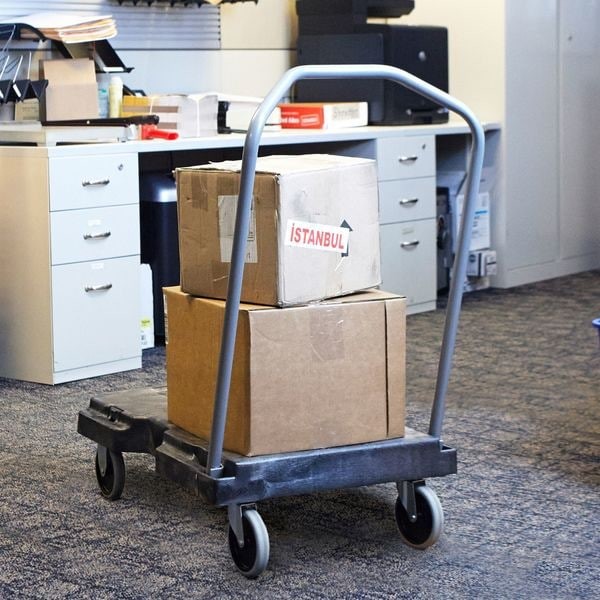 Rubbermaid Commercial Fg440100bla Gnrlpurposedlly, 7In, 33In, Blk, Plstc, 500Lb