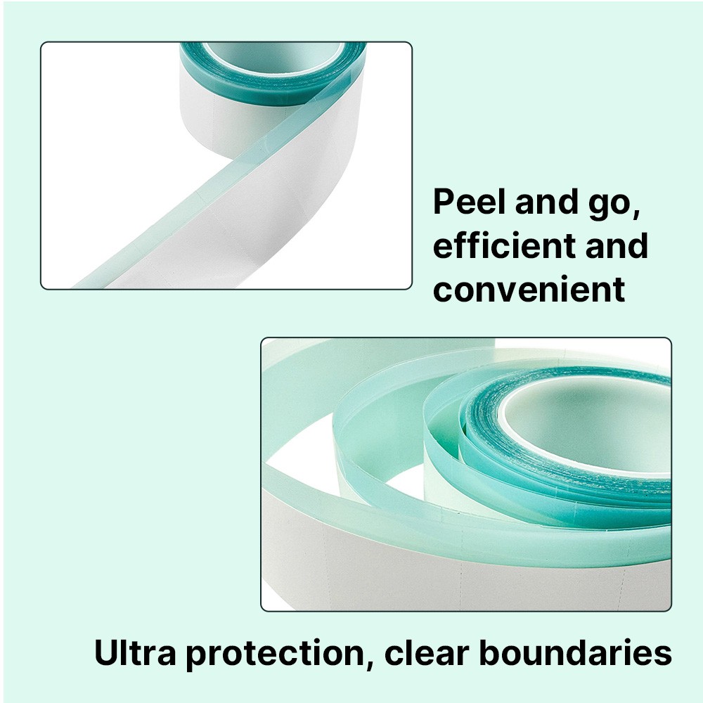 Perforated Trim Masking Tape, 10 mm Hard Band, 50 mm x 10 m