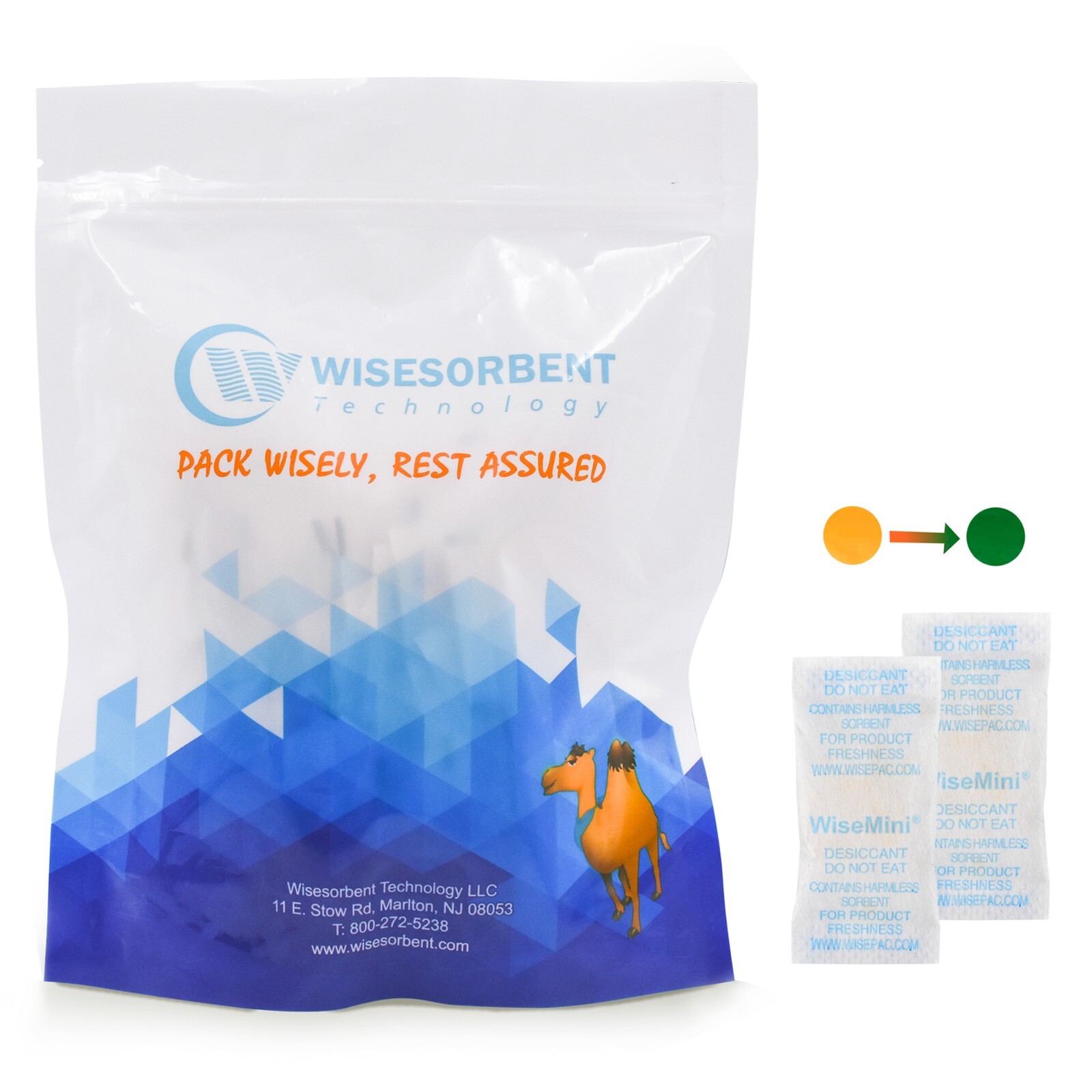 10 Gram 30 Pack Silica Gel Packets Color Indicating Dessicant Food Grade NP