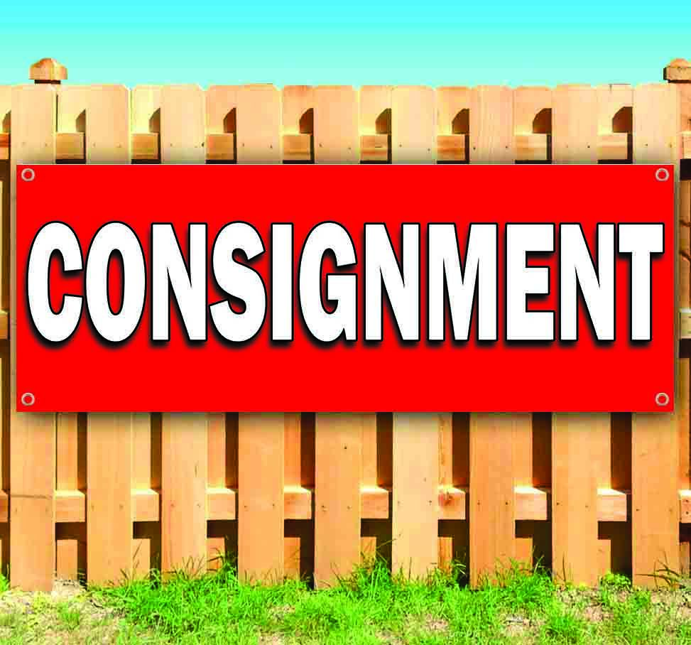 CONSIGNMENT Advertising Vinyl Banner Flag Sign Many Sizes USA