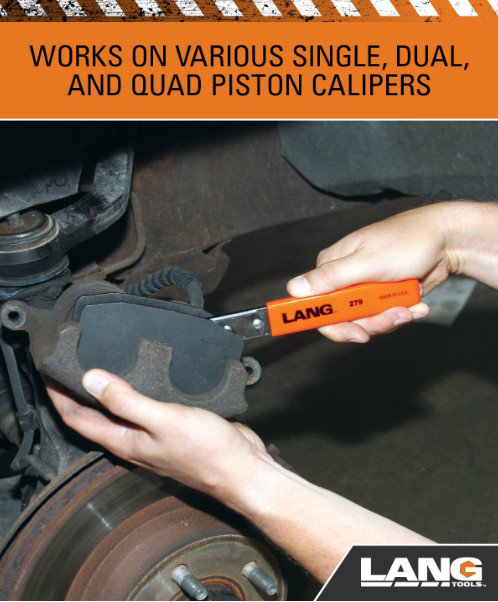 Lang Tools 279-5420 279 Brake Caliper Press