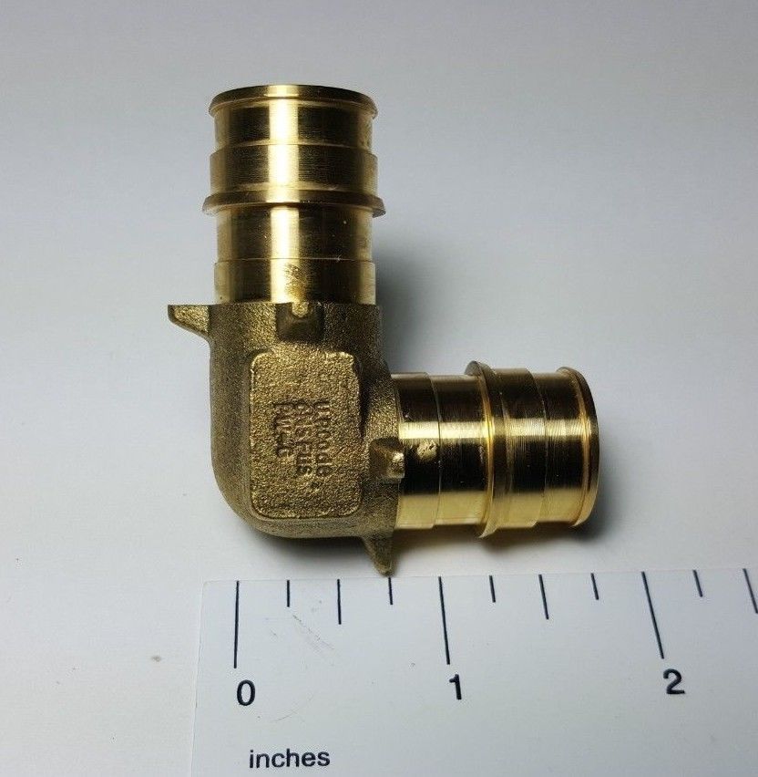 10 Pcs XFITTING 3/4″ Pex A Elbow, 3/4 Expansion Elbow, Lead Free Brass 29-2-2=10