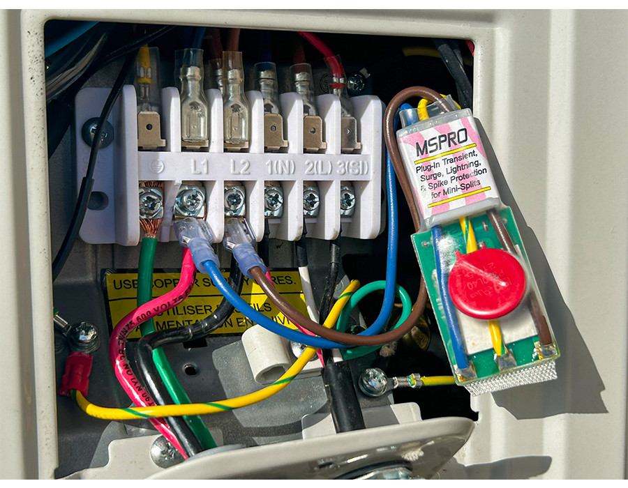 120V / 240V Mini-Split Surge Motor Protector # MSPRO MS-PRO by Zebra Instruments
