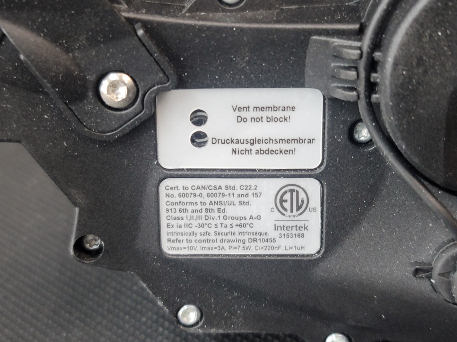 Dräger FPS-COM 5000/7000 Face Mask Communication Unit
