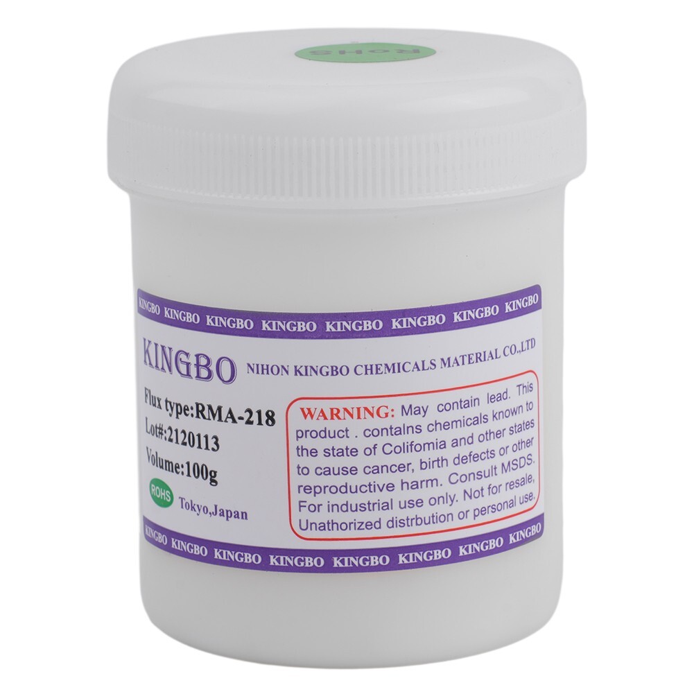 Kingbo RMA 218 100g For BGA Reflow Reball Tacky Soldering Flux Handset Repairs