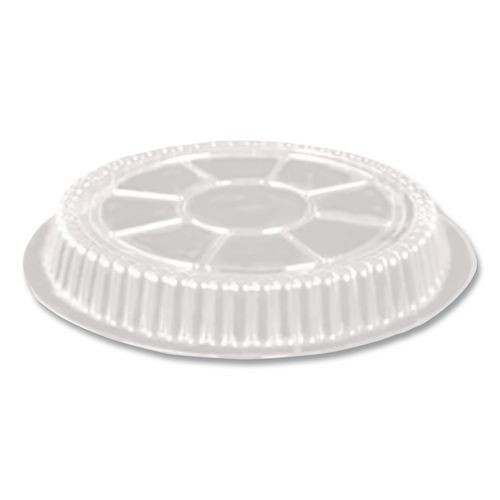 HFA Plastic Dome Lids, Fits Round Pan 2047, 7″ Diameter x 0.88″ h, Clear, 500/CT