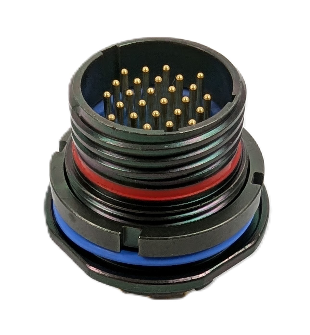Glenair 801-011-07ZN10-26PA-518 Circular Connector 26Pin MIL Spec Receptacle NEW
