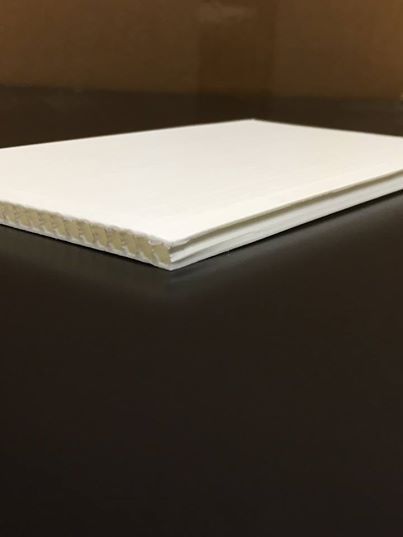 Coroplast 10mm 12″ x 18″ (10 Pack) White Corrugated Plastic Sheets Vertical