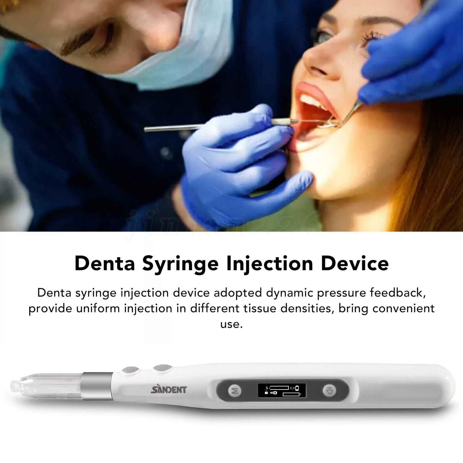 Dental Painless Oral Local Anesthesia Device anestesia Pen Woodpecker Style