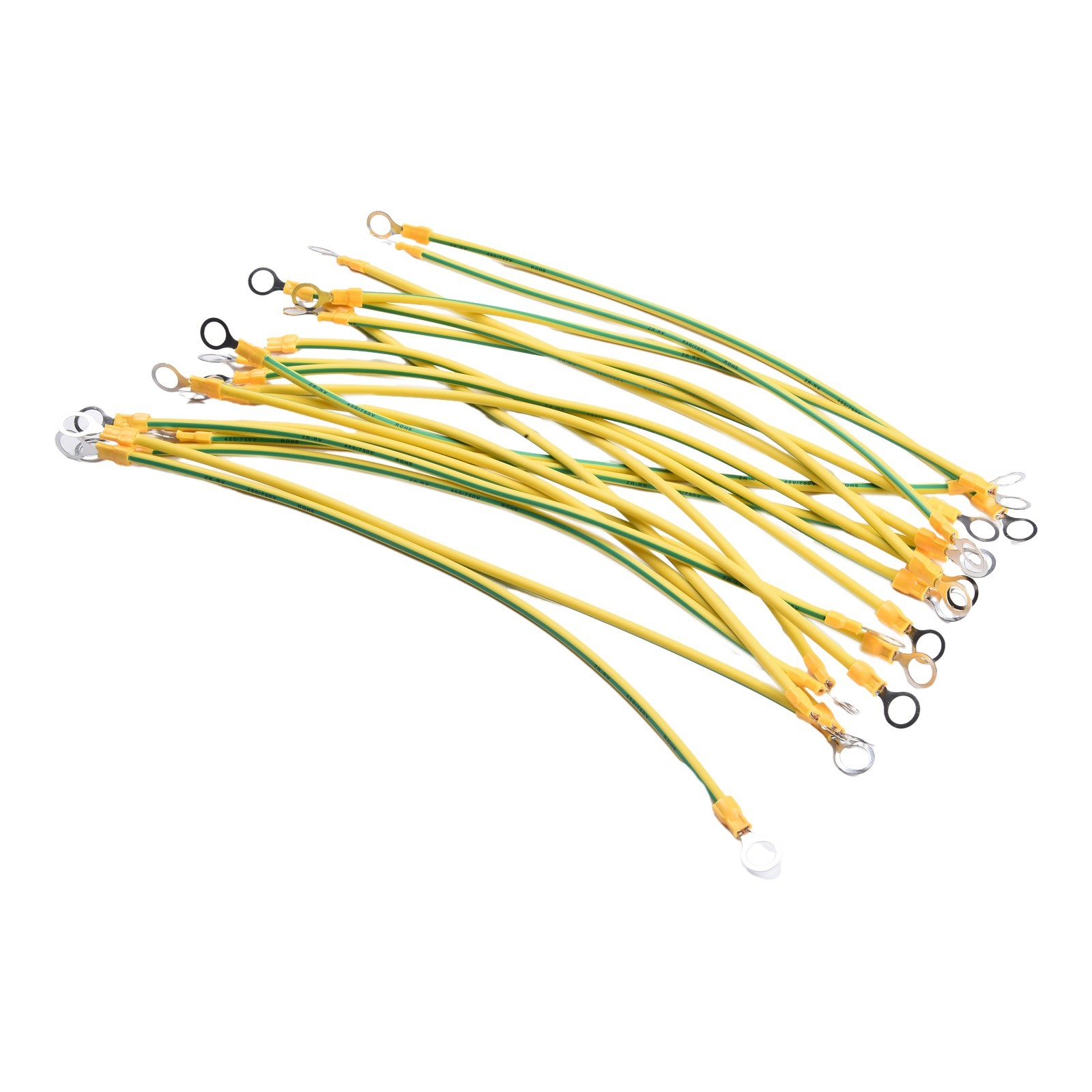 Ground Wire 10cm/20cm/30cm 20pcs BVR Solar PV Ground Wire Flexible Copper Useful