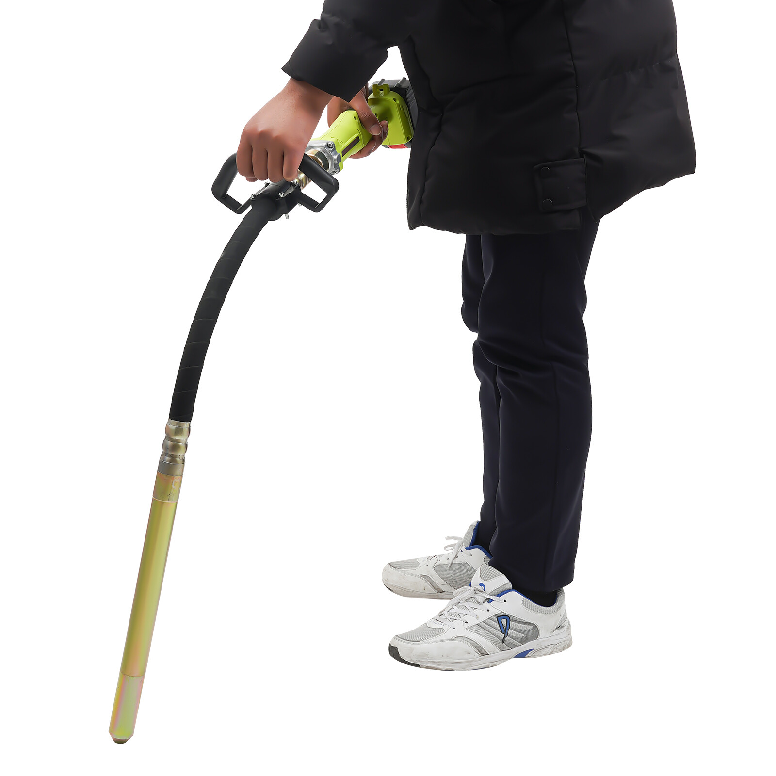 NEW! Cordless Handheld Concrete Vibrator with Battery & Battery Charger 29000rpm