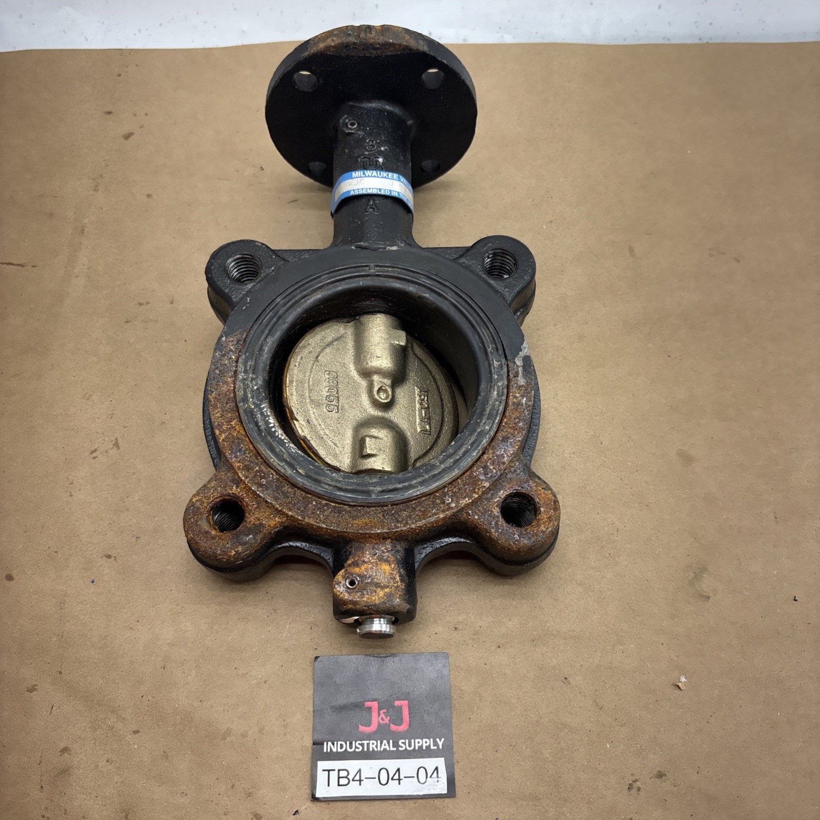 New Lite Shelf Wear Milwaukee Valve 3”CL223E A3 Butterfly Valve Fast Shipping.