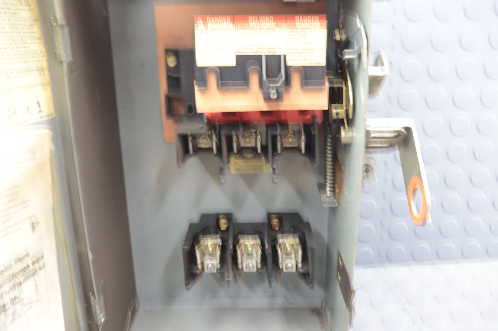 SQUARE D BUS PLUG PQ3603G I-LINE 30A 600V 3P3W 3PH 30AMP BUSWAY SWITCH LOC7022
