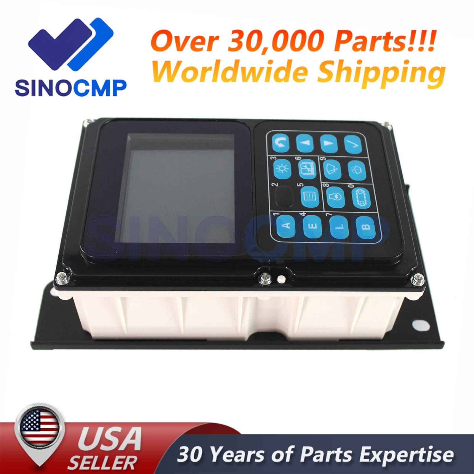 Monitor Panel 7835-12-3007 7835-12-1012 For Komatsu PC200-7 PC210-7 PC220-7 DHL