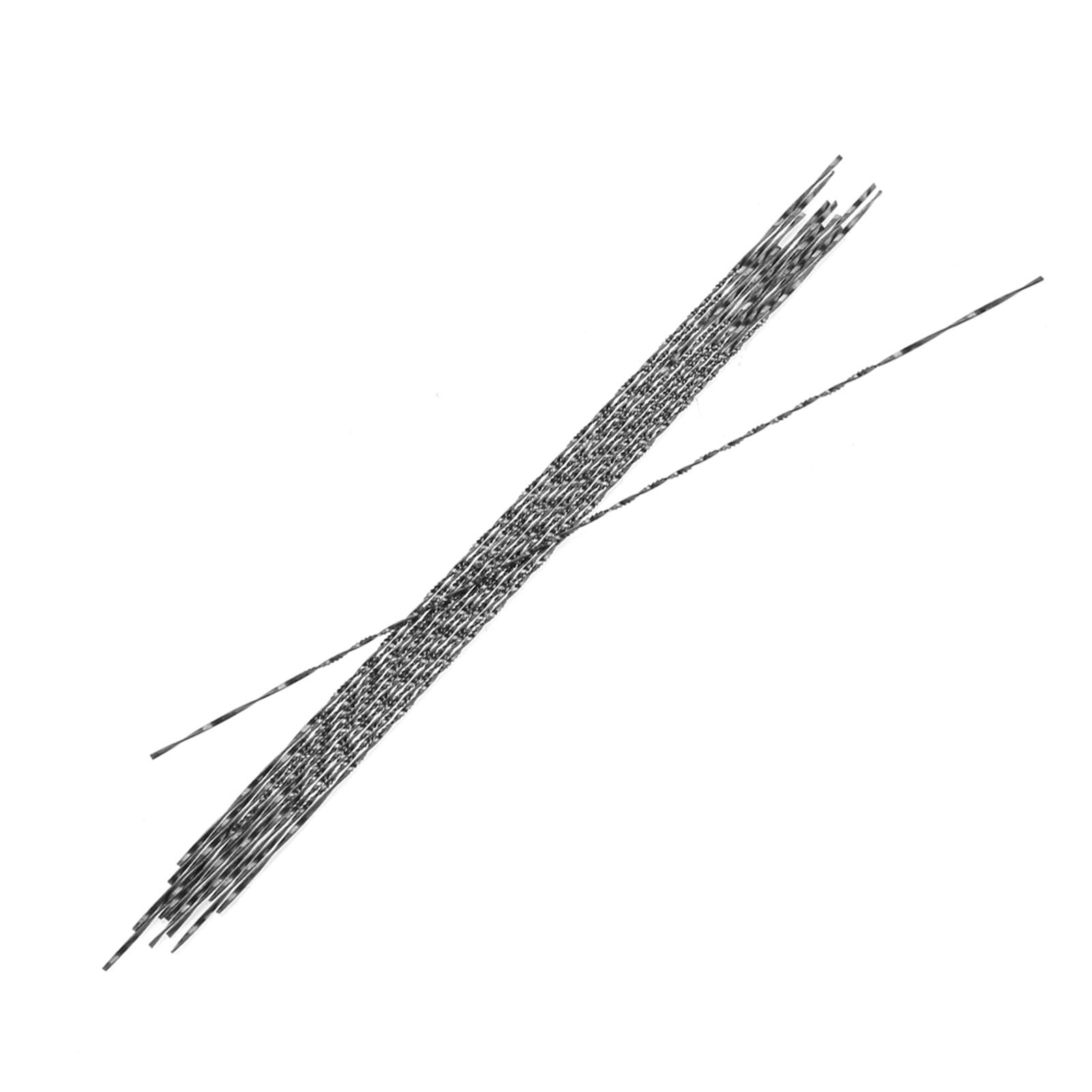 Cunyuer Spiral Scroll Saw Blades #5, 12PCS 5 inch for Black