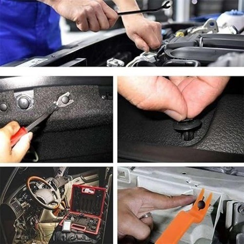 35-Piece Engine Undercarriage Splash Shield and Bumper Fender Liner Fastener Kit