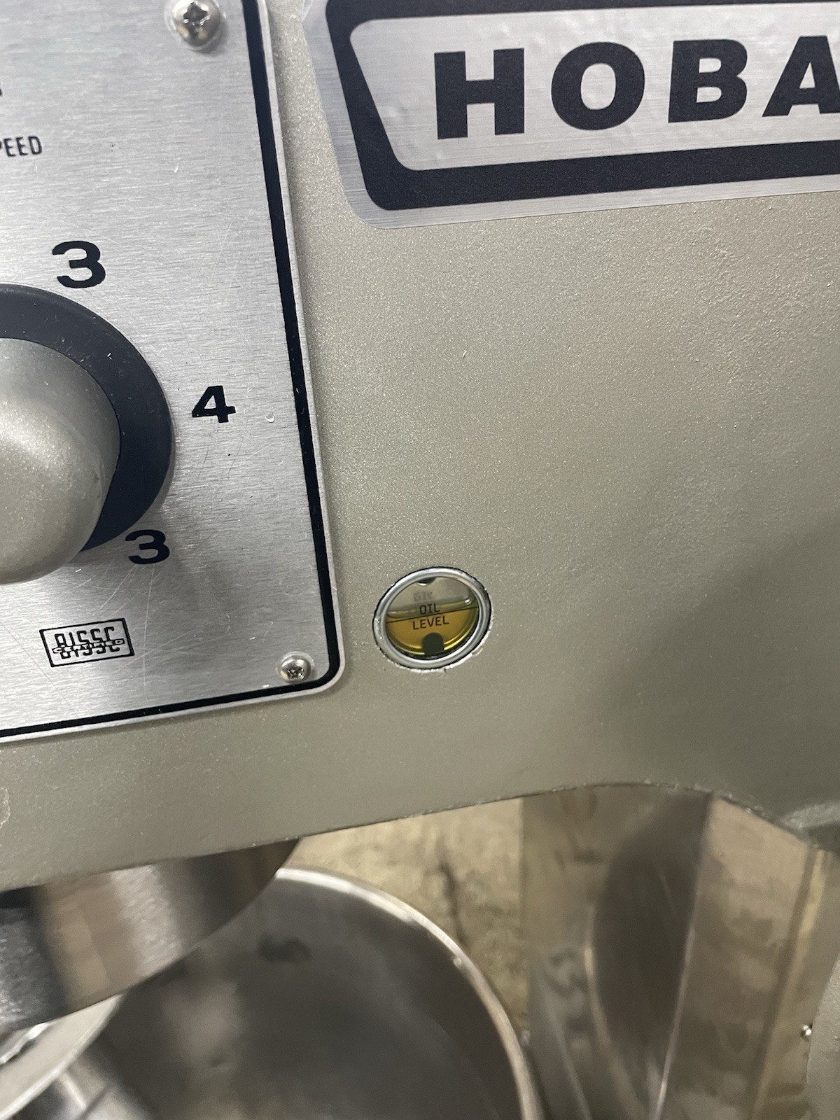 Hobart Dough Mixer (3 Phase 1HP)