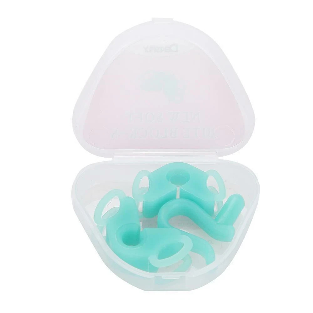 Dental Autoclave Dental Rubber Silicone Mouth Prop Model Mouth Bite Block 3 Pcs